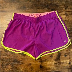 Victoria’s Secret lined running shorts